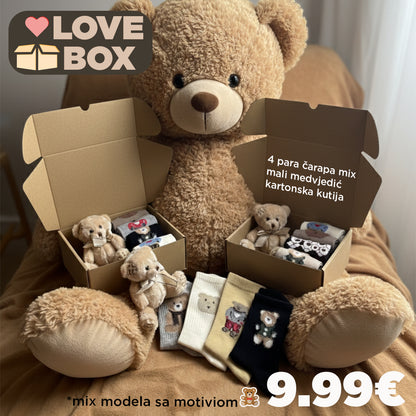 🧸 Teddy Love Box MIX: Poklon koji grije srce