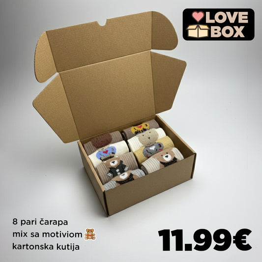 🧸 Teddy Love Box MIX: Poklon koji grije srce