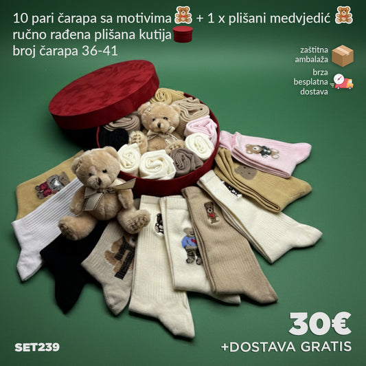 🧸Poklon koji grije i srce i stopala!