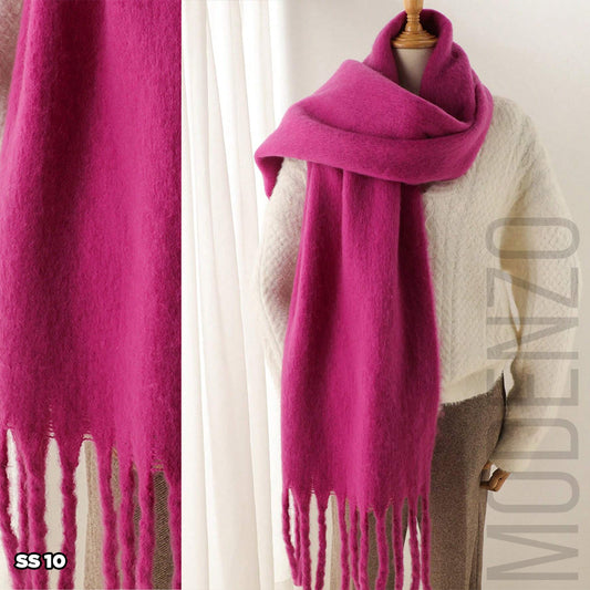 Ženski debeli zimski šal SS10