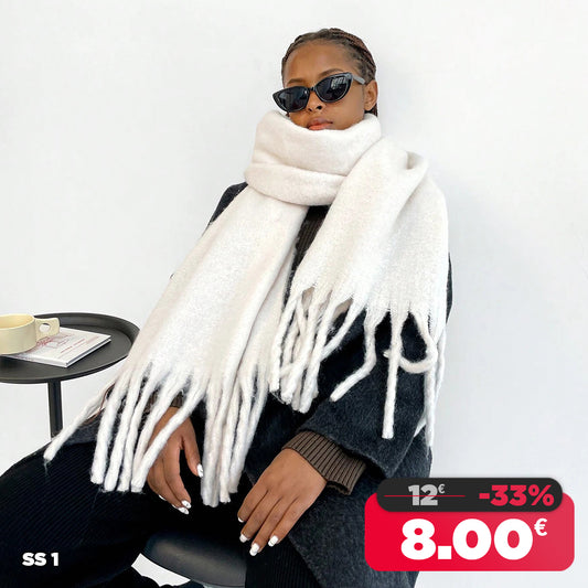 Ženski debeli zimski šal SS1
