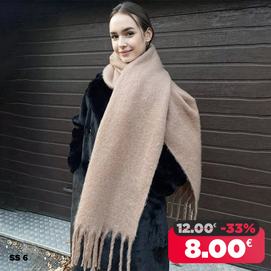 Ženski debeli zimski šal SS6