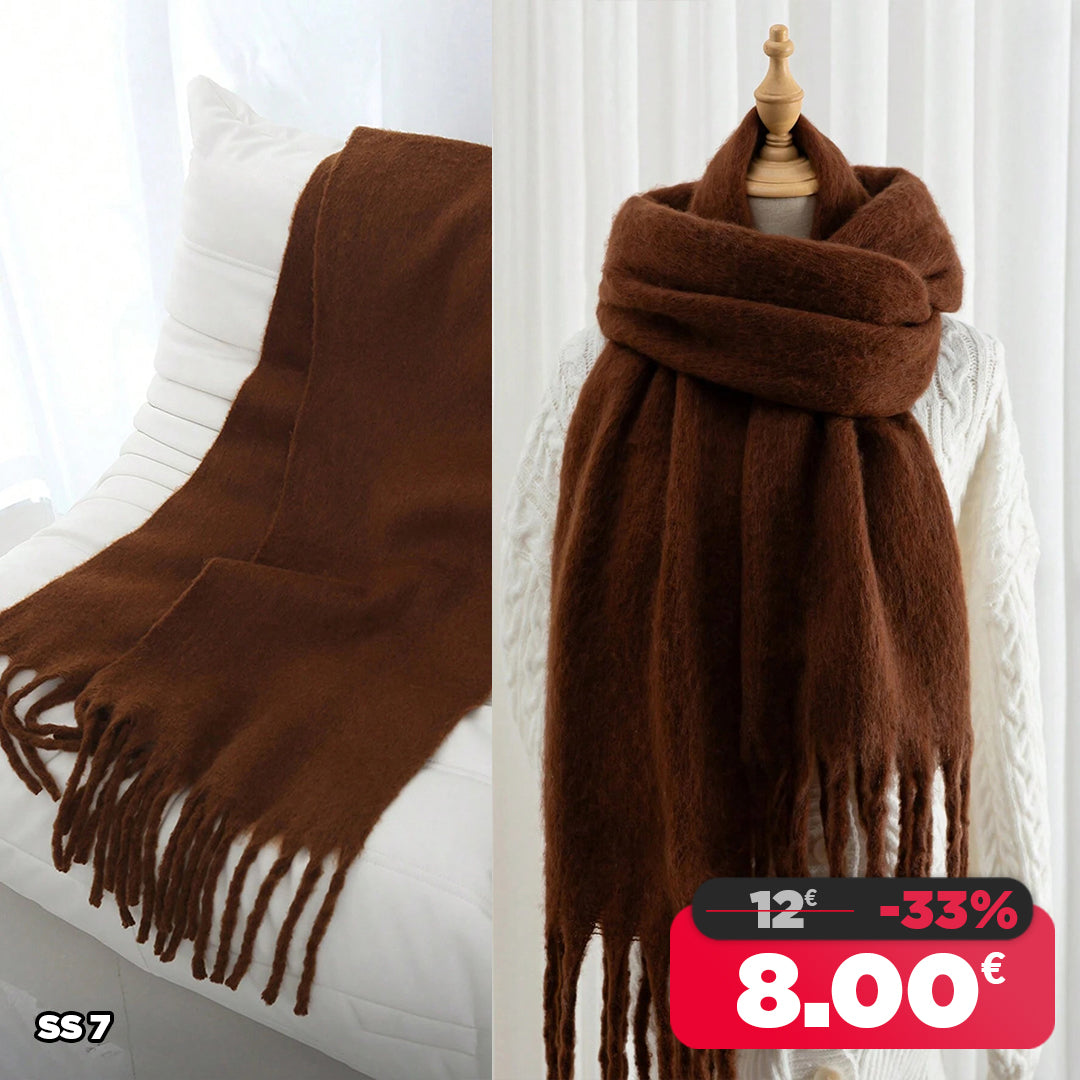 Ženski debeli zimski šal SS7