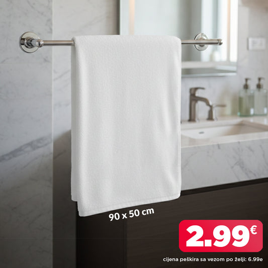 Bijeli Peškir 50x90