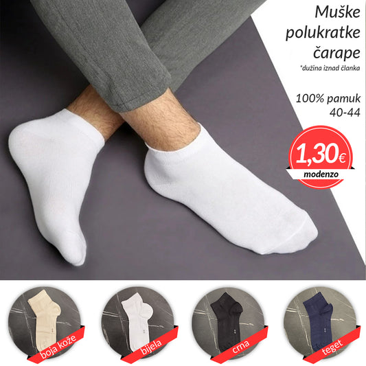 Muške polukratke čarape 40-44