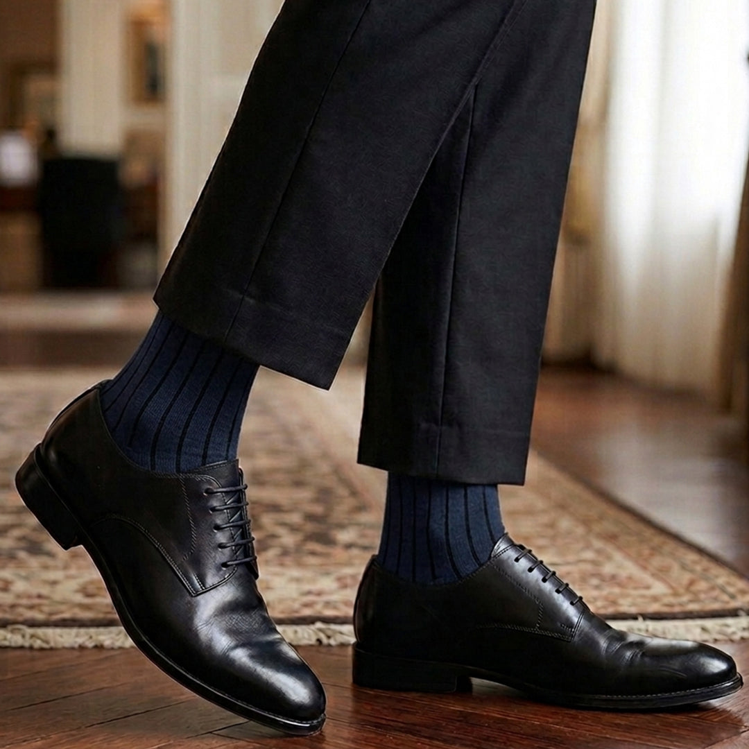 Elegantne čarape od bambusa sa prugama 40-44