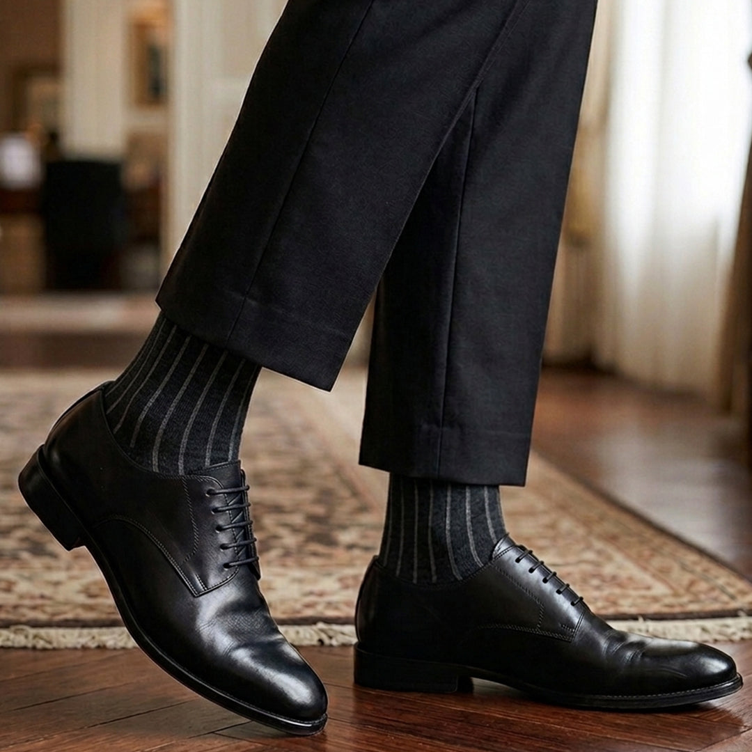 Elegantne čarape od bambusa sa prugama 40-44