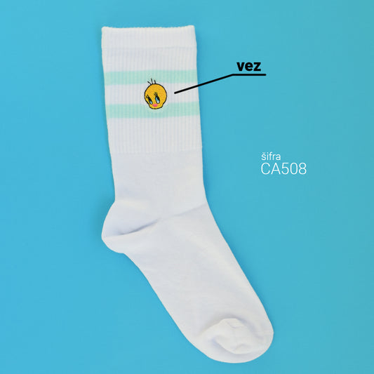 Unisex šarene čarape sa vezom 37-43 CA 508