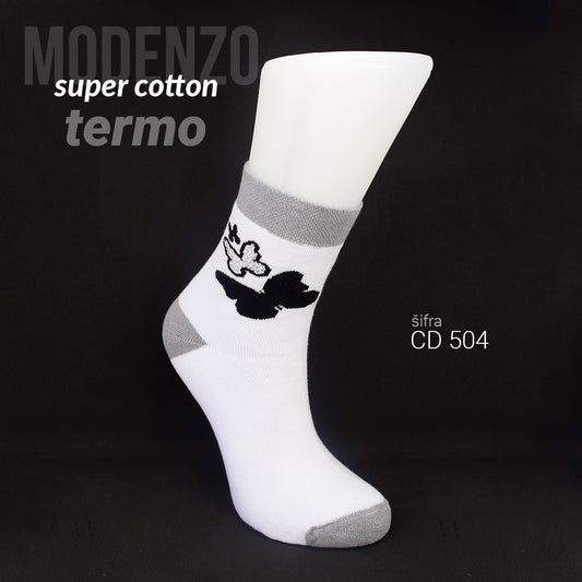 Ženske termo čarape super cotton 36-41 CD 504