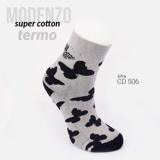 Ženske termo čarape super cotton 36-41 CD 506