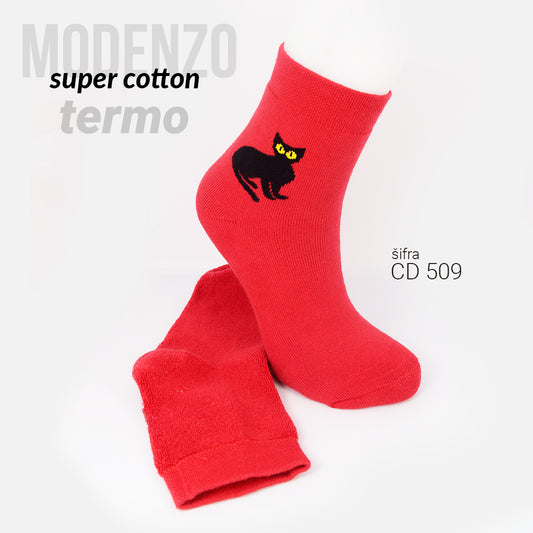 Ženske termo čarape super cotton 36-41 CD 509
