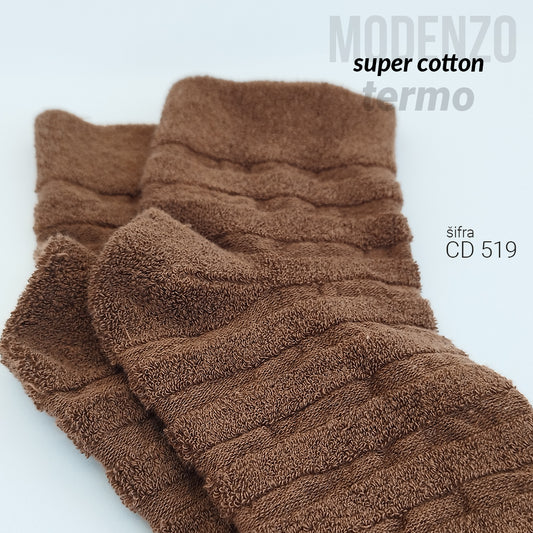 Ženske termo čarape super cotton 36-41 CD 519