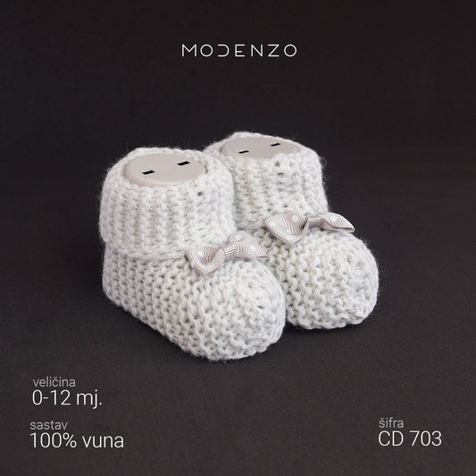 Dječije vunene čarape 0-12 mjeseci CD 703