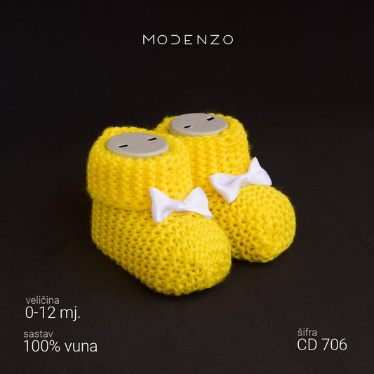 Dječije vunene čarape 0-12 mjeseci CD 706