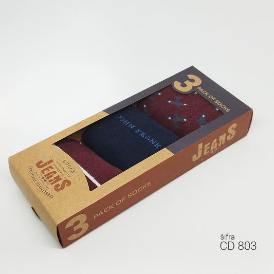 Muške čarape u kutiji 39-44 CD803