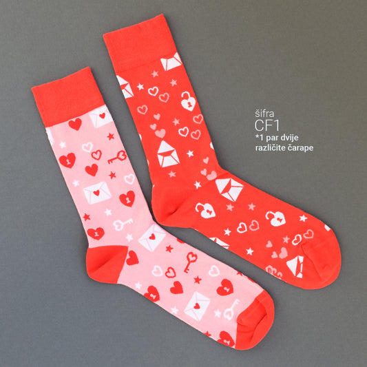 Unisex šarene čarape 37-43 CF1
