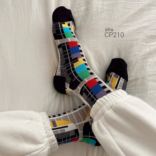 Unisex šarene čarape 37-43 CP 210