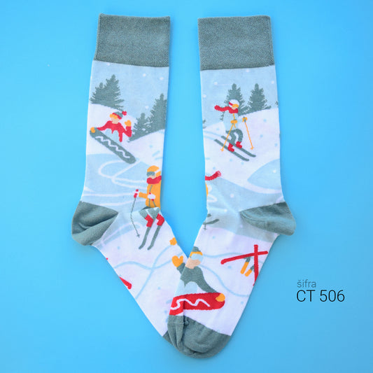 Unisex šarene čarape 37-43 CT 506