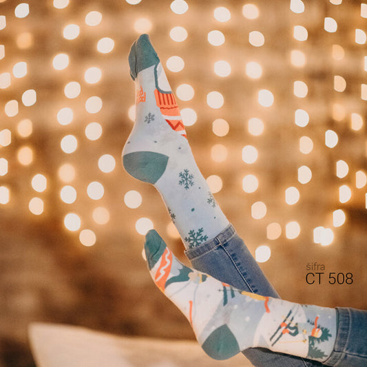 Unisex šarene čarape 37-43 CT 508