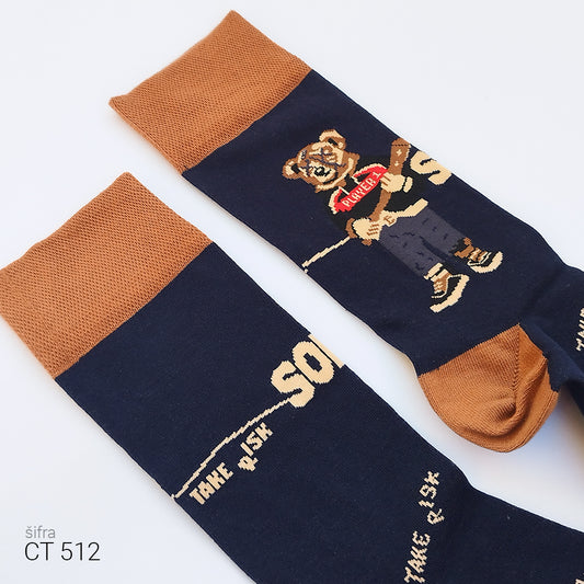 Unisex šarene čarape 39-44 CT 512