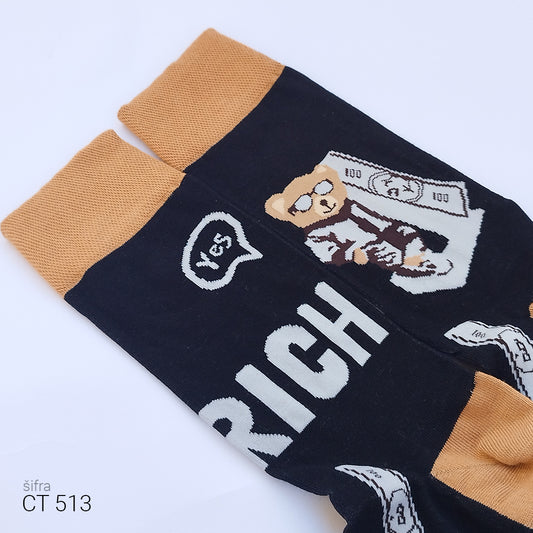 Unisex šarene čarape 39-44 CT 513