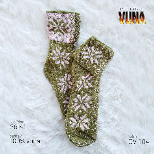 Ženske vunene pape 36-41 CV 104