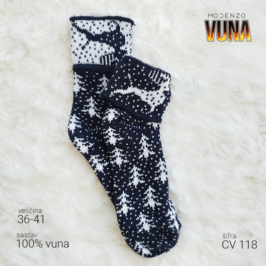 Ženske vunene pape 36-41 CV 118