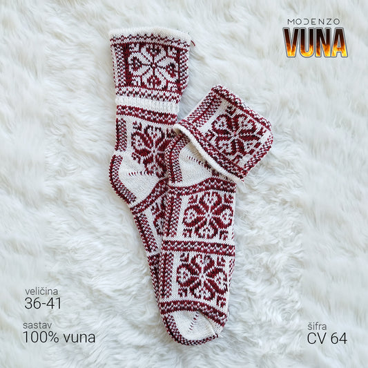 Ženske vunene pape 36-41 CV 64