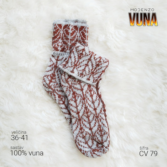 Ženske vunene pape 36-41 CV 79