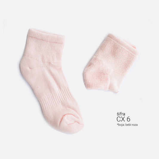 Ženske jednobojne čarape 36-41 CX 6