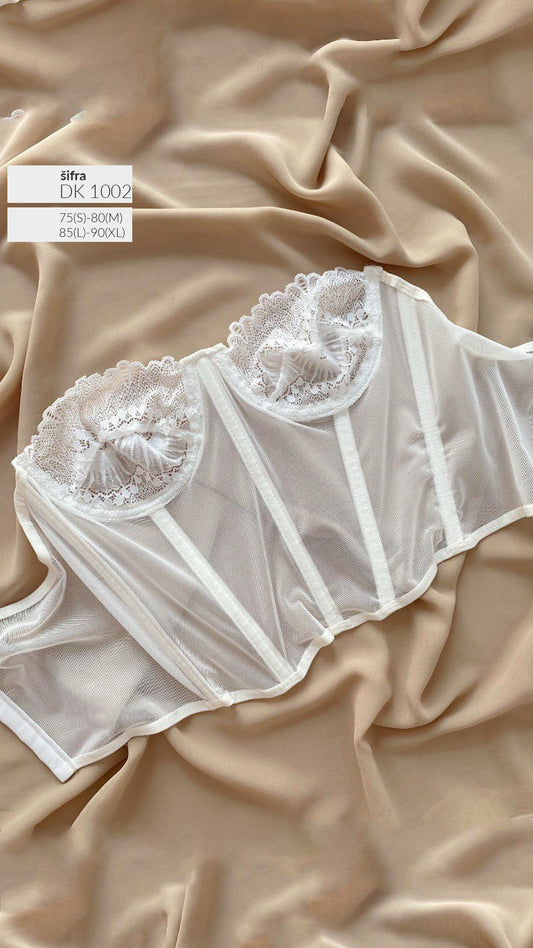 Čipkani ženski korset