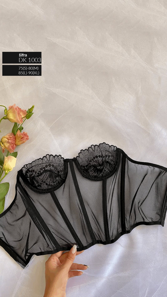 Čipkani ženski korset