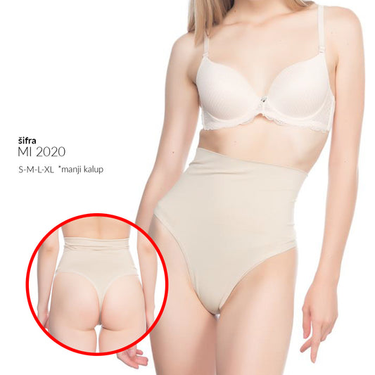 Duboke tanga gaćice sa steznikom