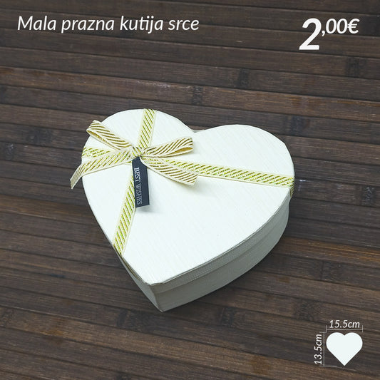 Mala ukrasna kutija srce