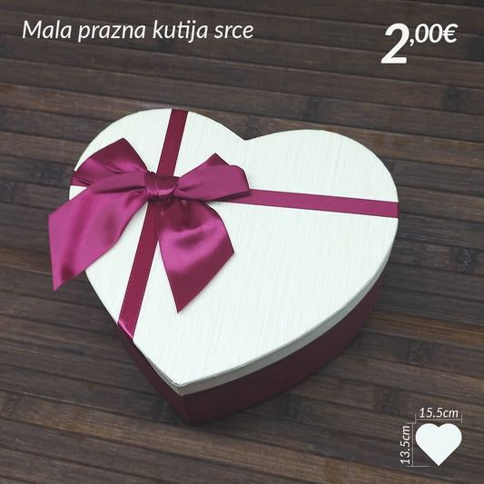 Mala ukrasna kutija srce