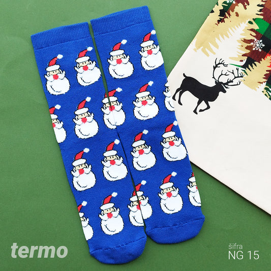 Novogodišnje termo čarape 36-41 NG15