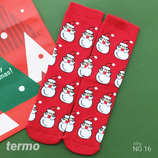 Novogodišnje termo čarape 36-41 NG16