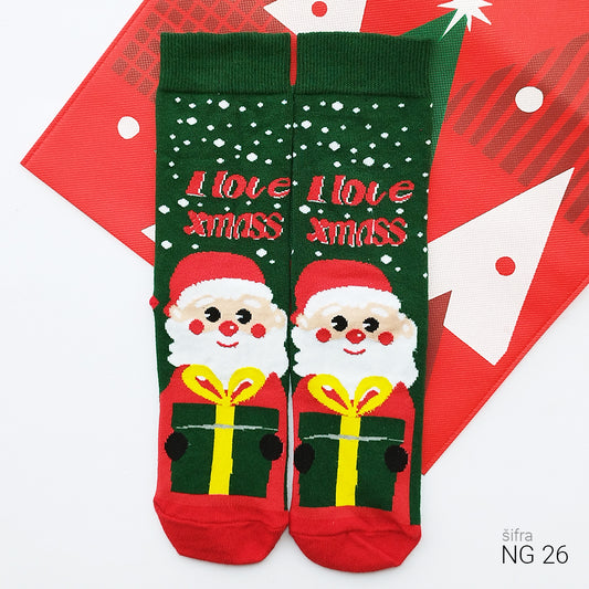 Novogodišnje čarape 36-41 NG 26