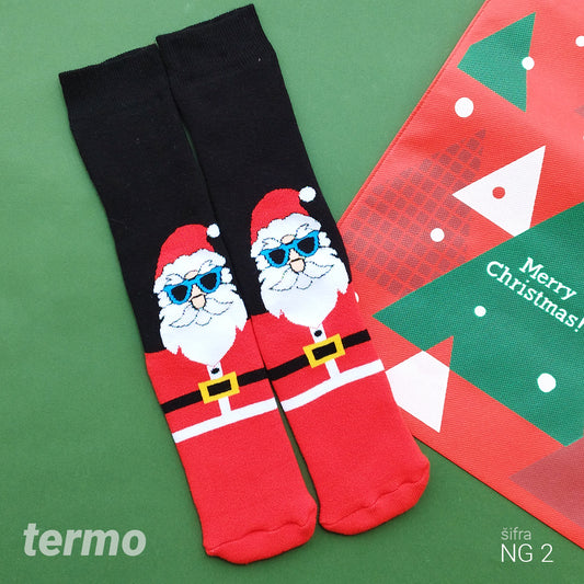 Novogodišnje termo čarape 36-41 NG2
