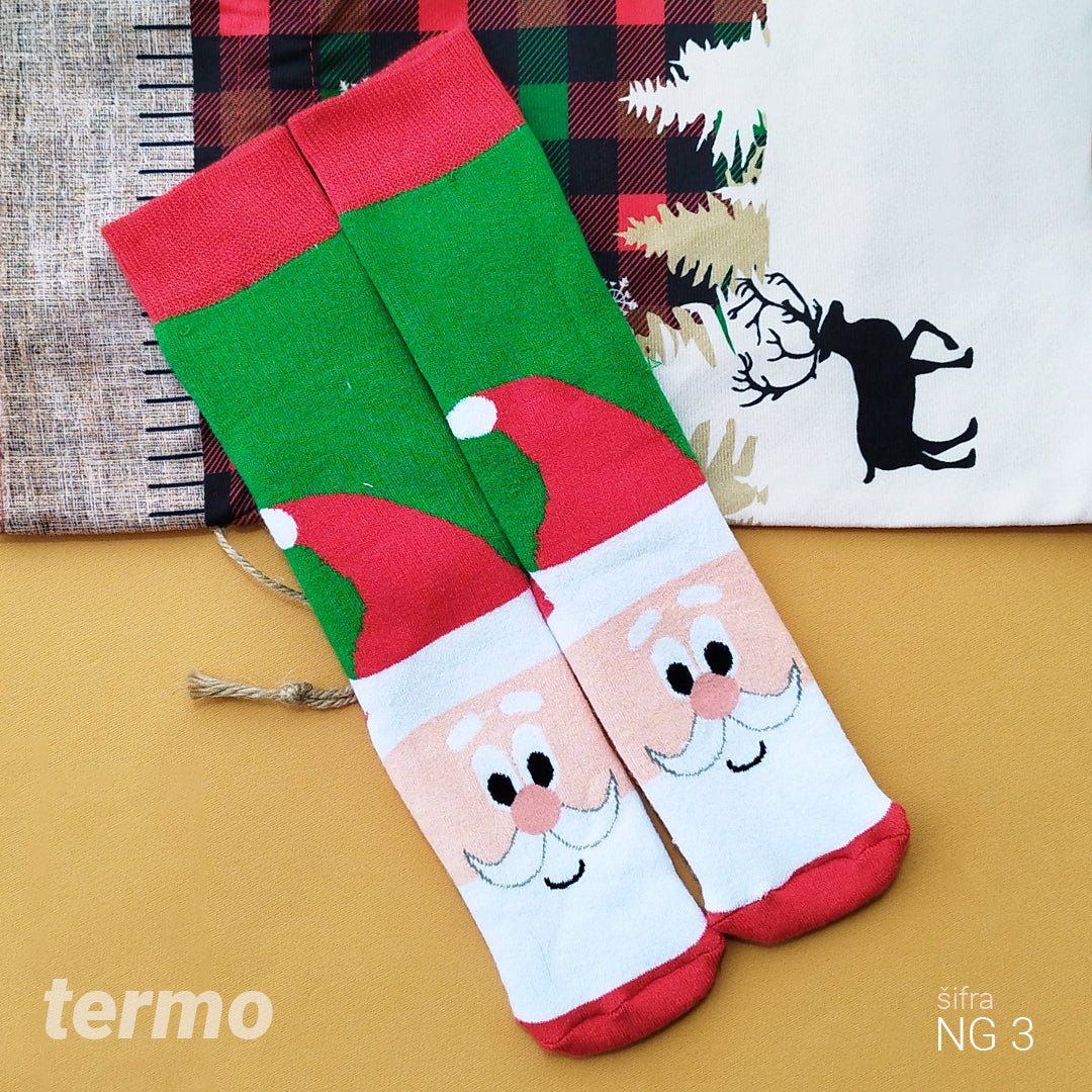 Novogodišnje termo čarape 36-41 NG3