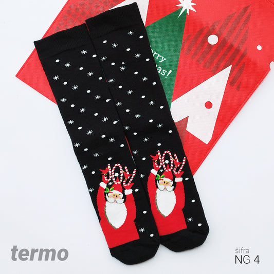Novogodišnje termo čarape 39-42 NG4