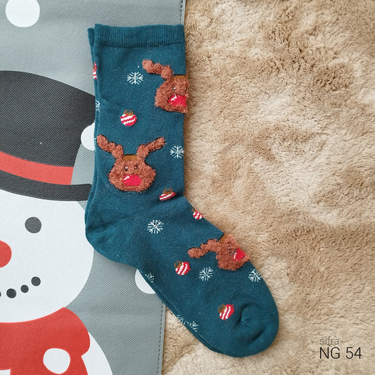 Novogodišnje super cotton čarape 37-43 NG54