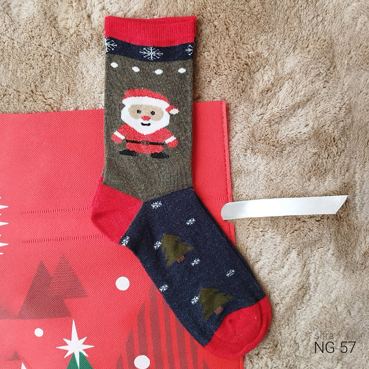 Novogodišnje super cotton čarape 37-43 NG57