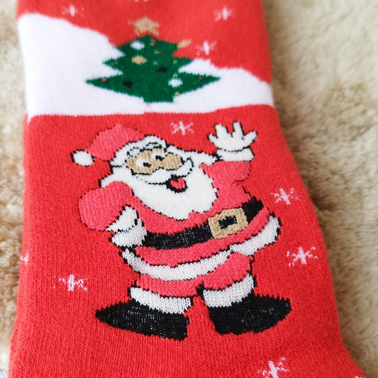 Novogodišnje termo super cotton čarape 37-43 NG60