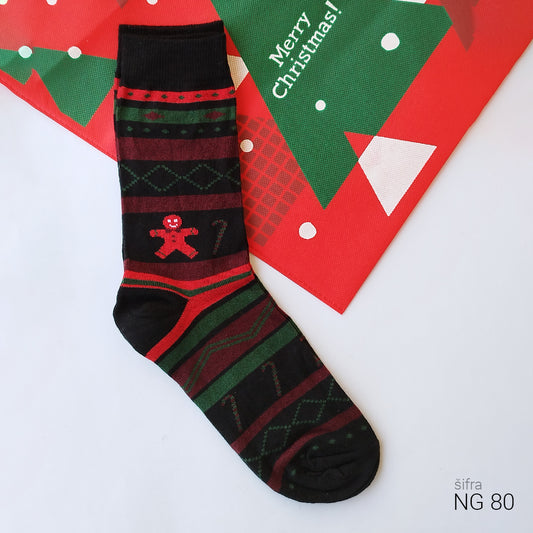 Novogodišnje čarape 36-41 NG 80