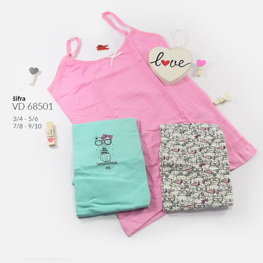 Dječija ženska majica (paket 3 kom)