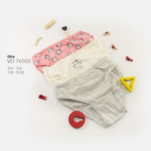 Donji veš za djevojčice (paket 3 kom)