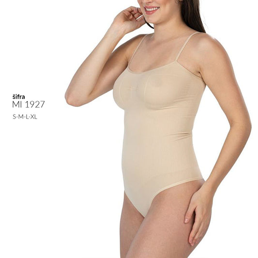 Klasičan bodi steznik tanga u boji kože